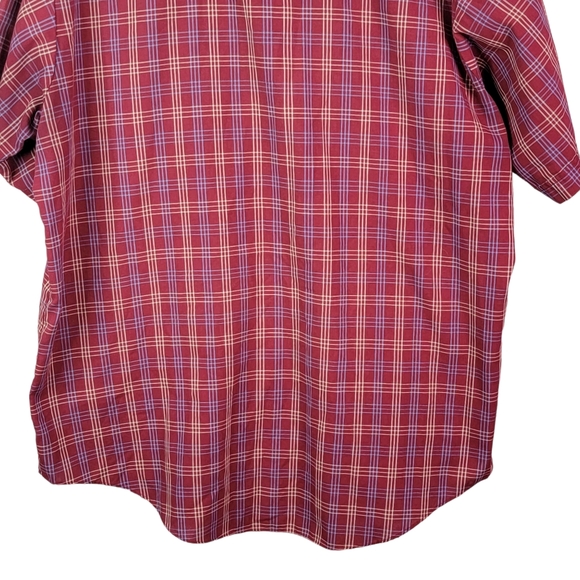 Plains Western Wear Vintage Cowboy Western Ranchwear Plaid Pearl Snap Shirt XL - Picture 7 of 11